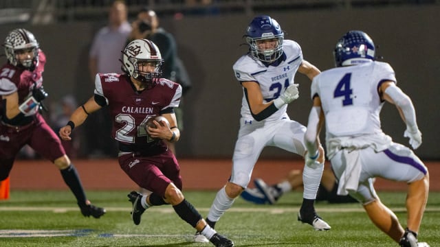 Boerne Corpus Christi Calallen Texas Football Region IV-4A DI championship 120222 Blake Purcell 20